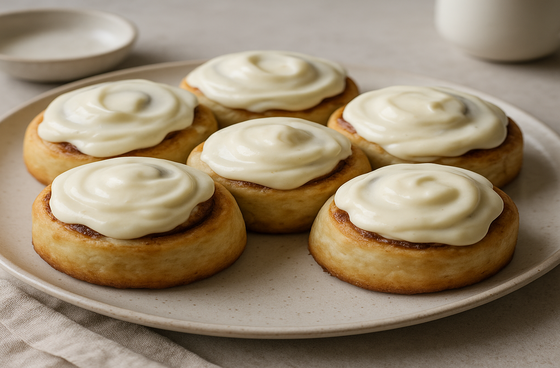 Синабоны с кремом чиз